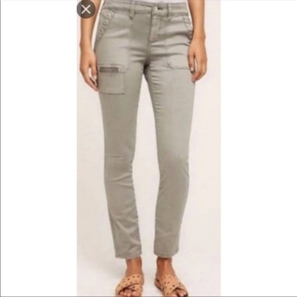 HEI HEI ANTHROPOLOGIE UTILITY JEANS - Picture 3 of 12